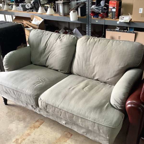 Grey loveseat