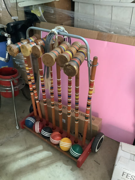 Croquet set