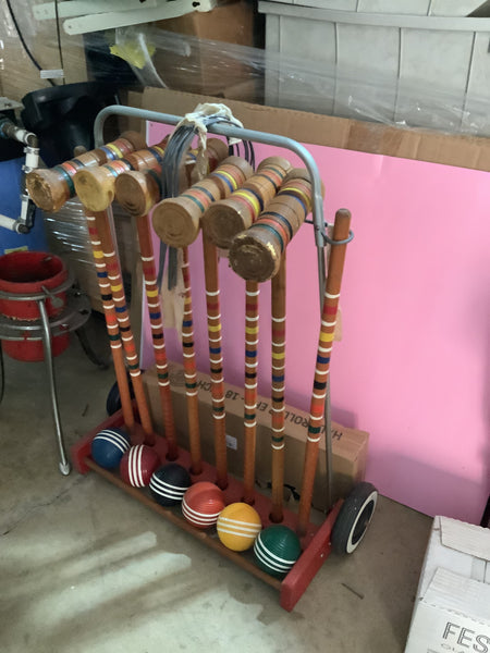 Croquet set