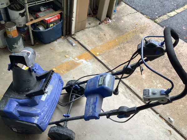 Electric snow blowers